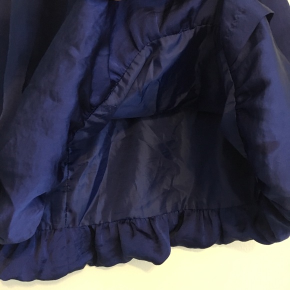 Blue Bubble Skirt Charlotte Russe Size 14 - Picture 3 of 6